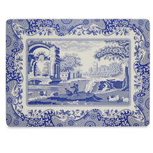Blue Italian Bordbrikke 40x29cm 4 stk/pakke