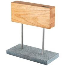 Knivblokk magnetisk Eik