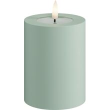 Sage Green - LED Blokklys Utendørs 7,5x10 cm