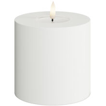 Hvit - LED Blokklys Utendørs 10x10 cm