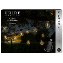 8 meter - LED Lysslynge Clear Startpakke