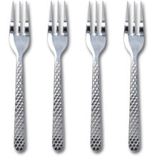 Rhombe Kakegaffel stål 4 stk/pakke