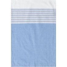 KL Kjøkkenhåndkle Stripete Resirkulert Blå