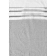 KL Kjøkkenhåndkle Stripete Resirkulert Grå