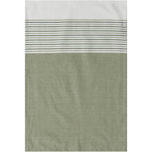 KL Kjøkkenhåndkle Stripete Resirkulert Grønn