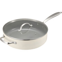 Coria Traktørpanne Keramisk belegg Cream