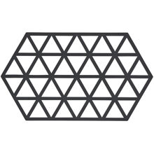 Gryteunderlag Trekanter 24 cm Sort