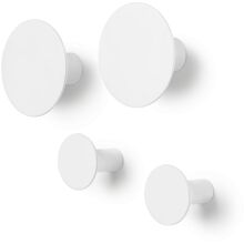 Lily White - Blomus Ponto Veggkrok 4-pack