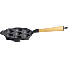 Ebleskivepanne i støpejern 21 cm
