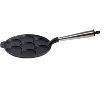 Støpejernspanne for små pannekaker 23 cm