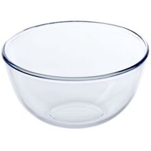 2 liter - Transparent - Glasskål Iconics