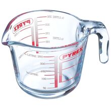 Målebeger i glass Iconics 0,25 liter Transparent