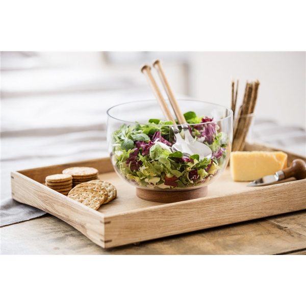 Oval oak salatbestikk (Bilde 5 av 6)