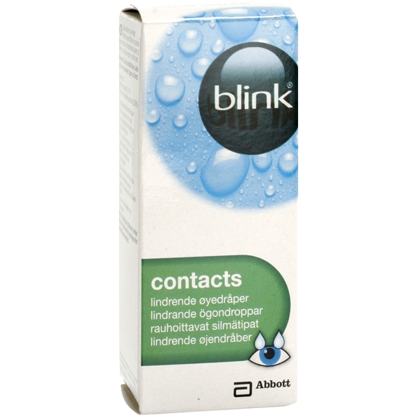Blink Contacts Eye Drops 10ml (Bilde 2 av 2)