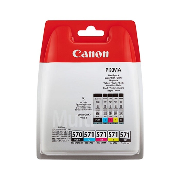 Canon CLI-571 Color + PGI-570 Black