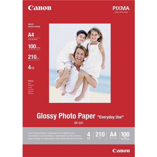 Canon GP-501 photo paper glossy A4 100Bl