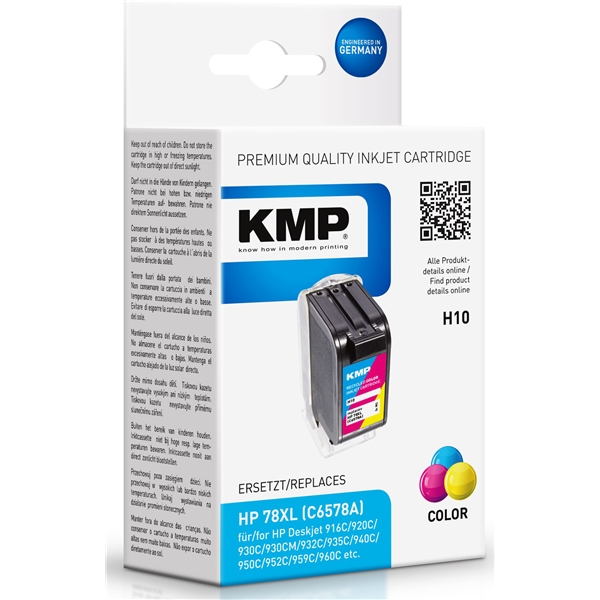 KMP H10 - HP 78XL Color