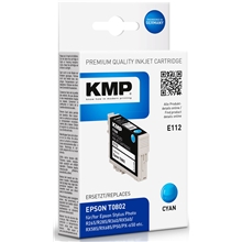  KMP E112 - Epson T0802 Cyan 1608.0003
