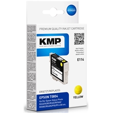  KMP E114 - Epson T0804 Yellow 1608.0009