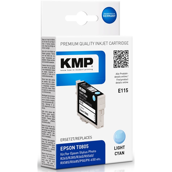 KMP E115 - Epson T0805 Light Cyan