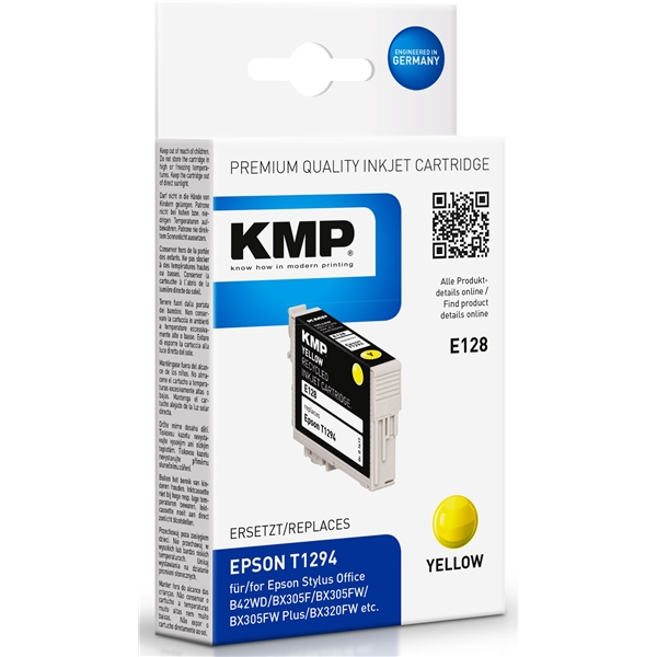 KMP E128 - Epson T1294 Yellow