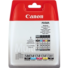 Canon PGI-580BK Black + CLI-581 Color