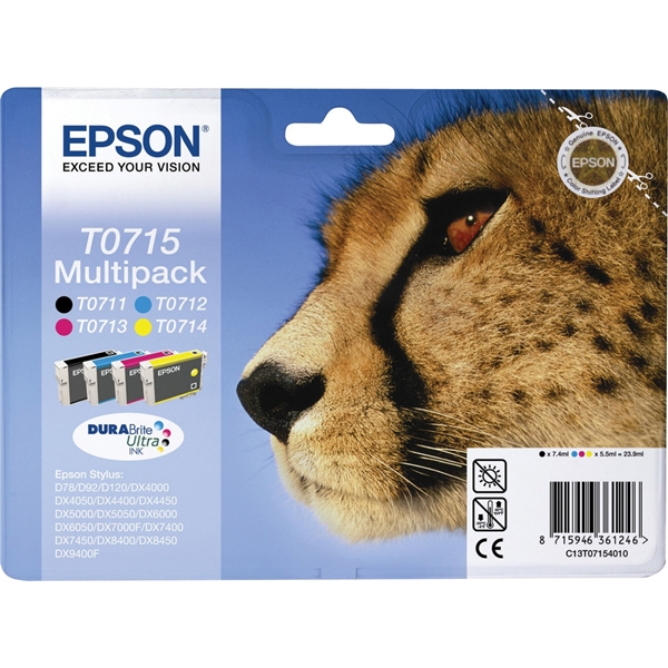 Epson T0715 (B/C/M/Y)