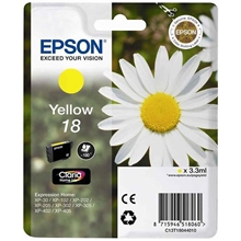  Epson 18 Yellow C13T18044012