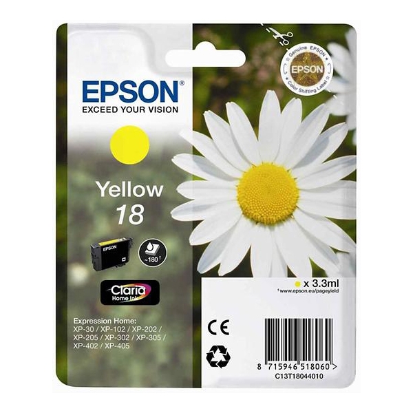 Epson 18 Yellow