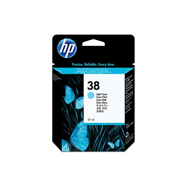 HP 38 Light Cyan