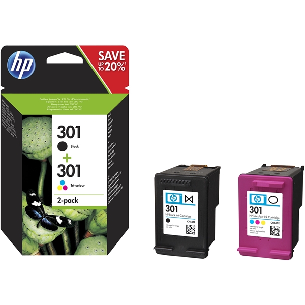 HP 301 Black / Tri-Color