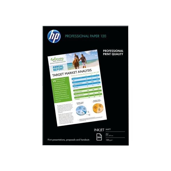 HP A4 Proffesional Paper Matt 120