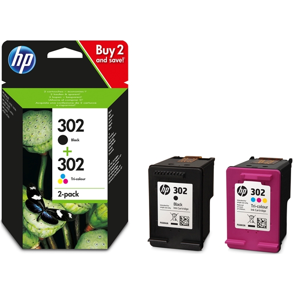 HP 302 Duo Pack