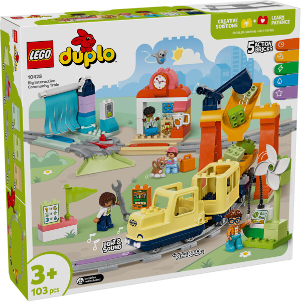 10428 LEGO Duplo Stor Interaktiv Pendlertog (Bilde 1 av 6)