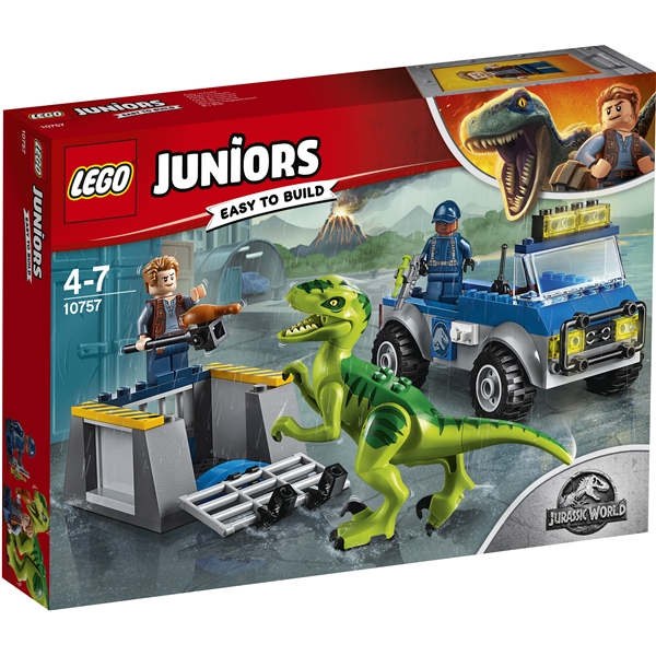 10757 LEGO Juniors Velociraptor - Redningsbil (Bilde 1 av 5)