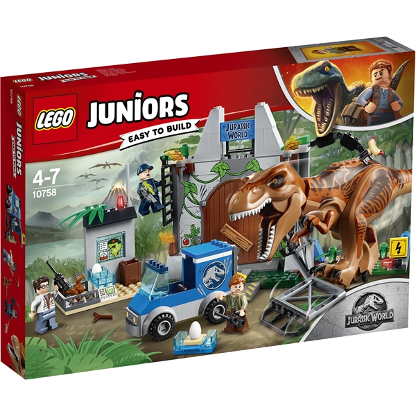 10758 LEGO Juniors T-Rex - Flukt (Bilde 1 av 4)