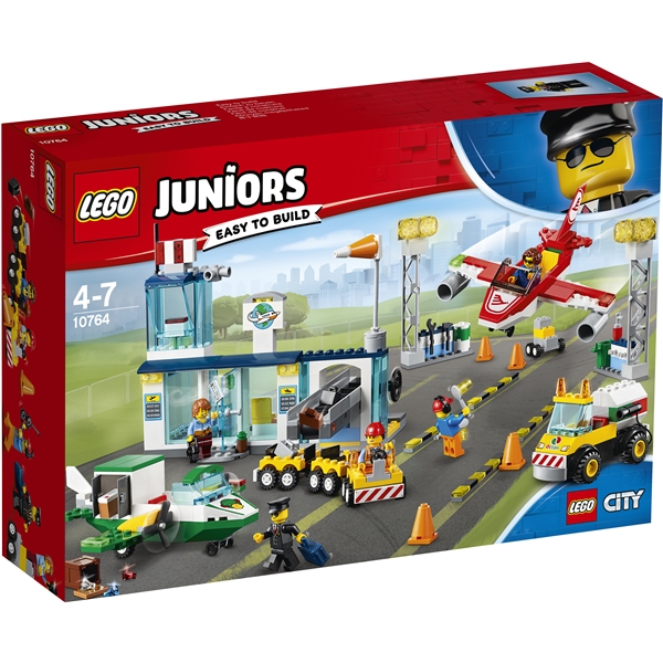 10764 LEGO Juniors Byflyplass (Bilde 1 av 4)