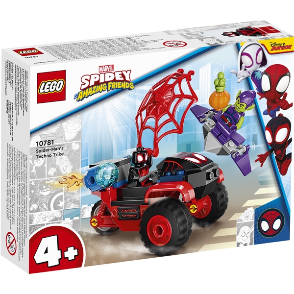10781 LEGO Spider-Mans Tekno-Trehjuling (Bilde 1 av 5)