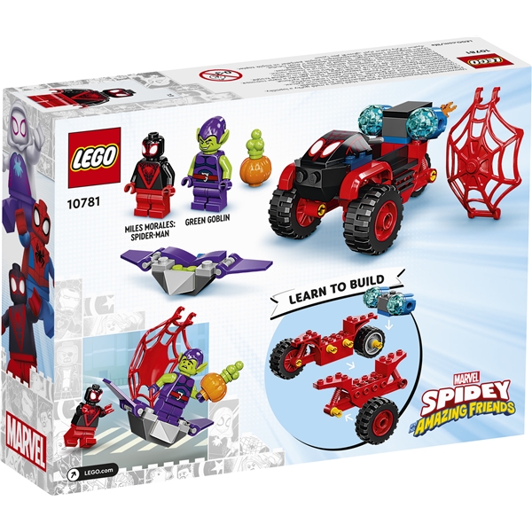 10781 LEGO Spider-Mans Tekno-Trehjuling (Bilde 2 av 5)