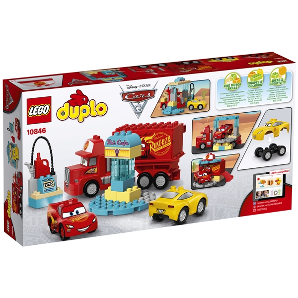 10846 LEGO DUPLO Cars Flos Café (Bilde 1 av 7)