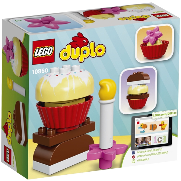 10850 LEGO DUPLO Mine første bakverk (Bilde 2 av 5)