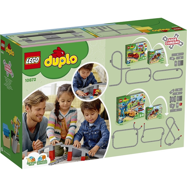 10872 LEGO DUPLO Togbro og spor (Bilde 2 av 4)
