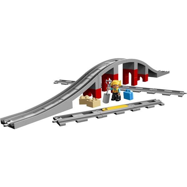 10872 LEGO DUPLO Togbro og spor (Bilde 3 av 4)