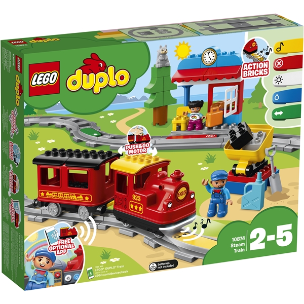 10874 LEGO DUPLO Damptog (Bilde 1 av 4)
