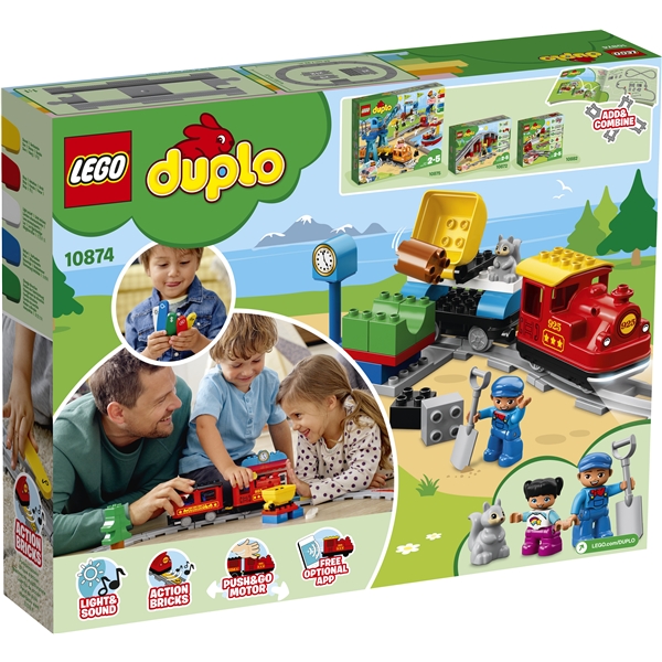 10874 LEGO DUPLO Damptog (Bilde 2 av 4)