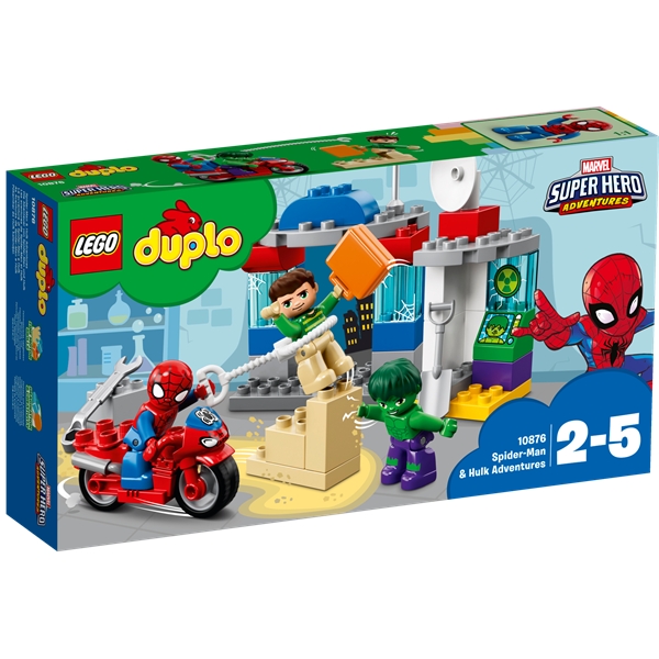 10876 DUPLO Super Hero Spider Man & Hulks (Bilde 1 av 3)