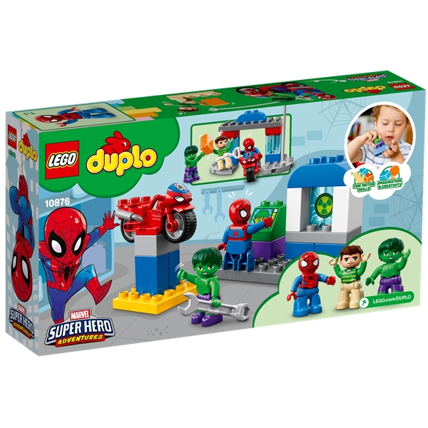 10876 DUPLO Super Hero Spider Man & Hulks (Bilde 2 av 3)