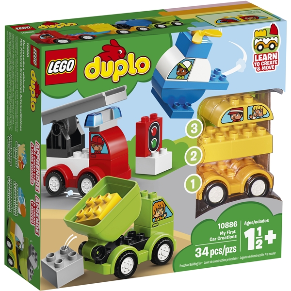 10886 LEGO DUPLO Mine første bilmodeller (Bilde 1 av 5)