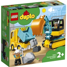 10931 LEGO Duplo Town Lastebil og beltegravemaskin