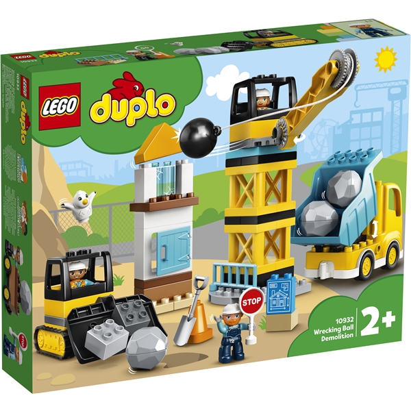 10932 LEGO Duplo Town Byggearbeid med rivningskule (Bilde 1 av 7)